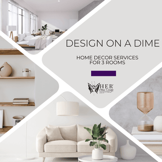 Interior Design on a Dime - 3 Areas of Home Decor (We install)