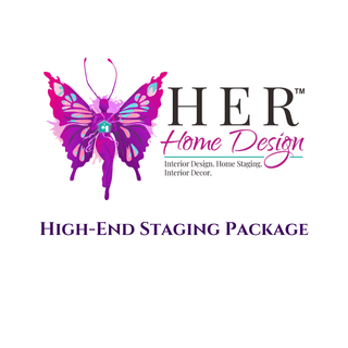Home Staging - High-End Staging Package (Homes from $276k to $499k)